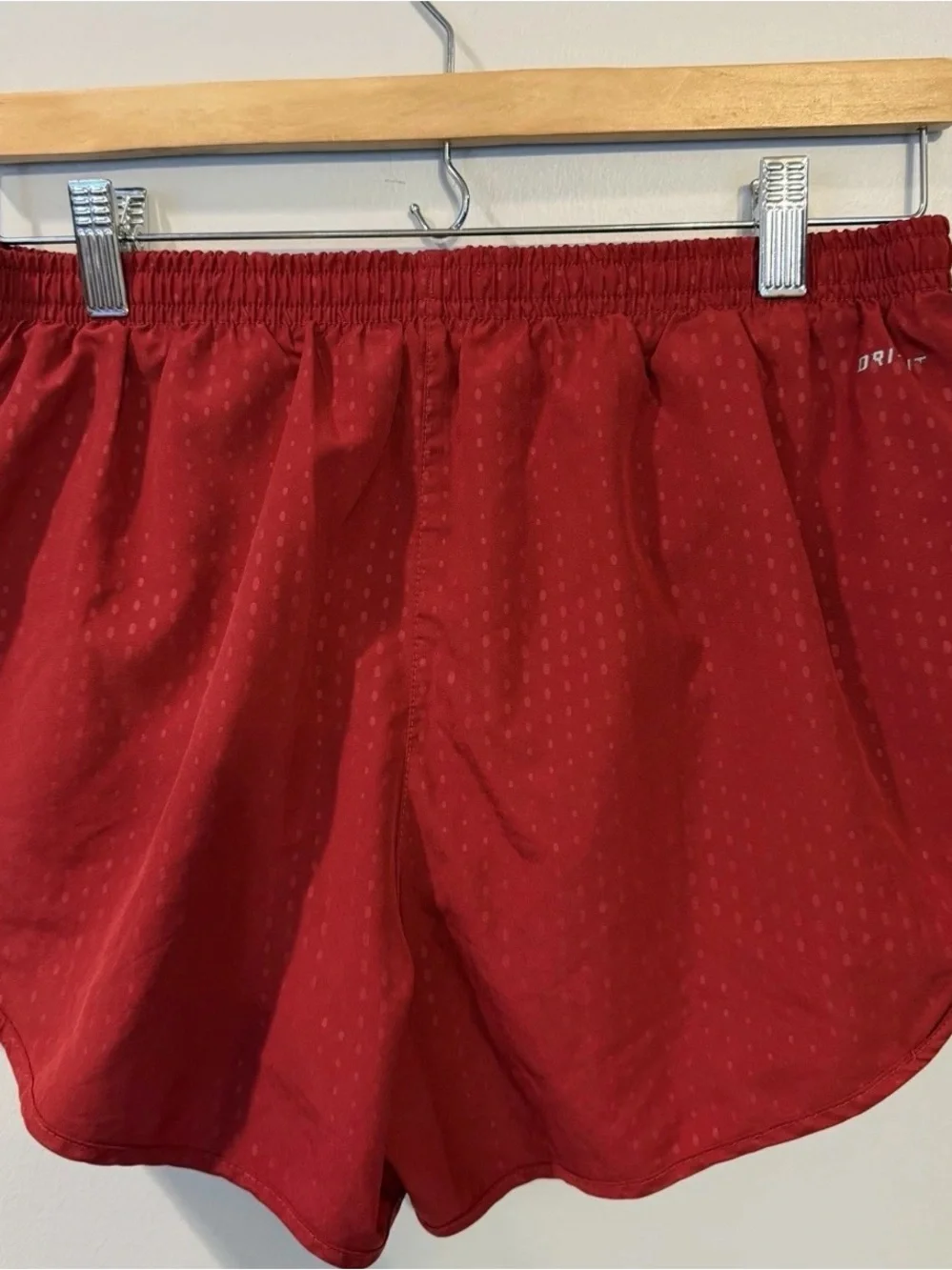 Nike DRI-FIT Womens Medium Running Shorts University of Alabama Roll Tide
